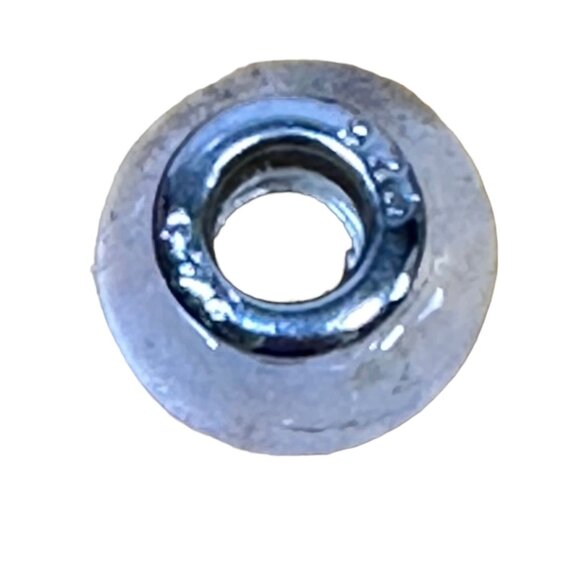 Silver Reflections Glass Beads Charms, 10mm, set of 2, 925 Bales, Snake Bracelet - Picture 8 of 8